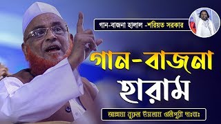 গান-বাজনা হারাম ৷ আল্লামা নুরুল ইসলাম ওলিপুরী দাঃবাঃ ৷ শরিয়ত সরকার ৷ Nurul Islam Olipuri Waz