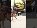 Awesome Moment || Girl Beach volleyball |  #gymnastics #volleyball #shorts #status #olympic #world