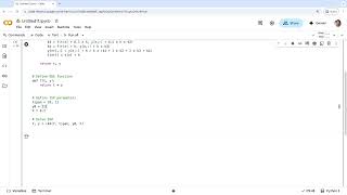 Coding the RK4 method in Python