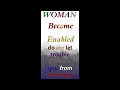 woman become enabled my become by overcoming journey a word to rescue from a voice of rescue