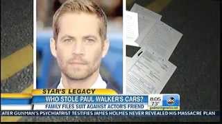 Who Stole Paul Walker’s Car Collection?