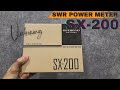 REVIEW & UNBOXING SWR POWER METER SX-200