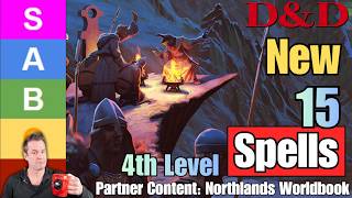 D&D 5.5: New Spells - 4th Level - Northlands Worldbook - Partner Content