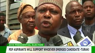 PDP aspirants will support whoever emerges candidate - Turaki