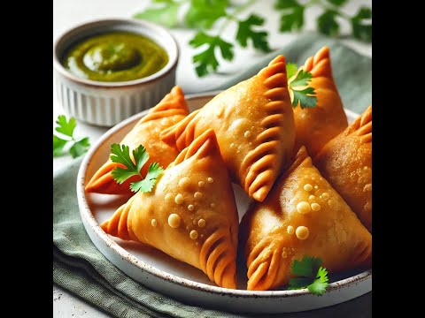 Home made samosas