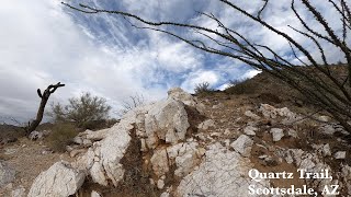 🇺🇸USA🇺🇸 Hiking Trails - Quartz Trail, Arizona - Moderate trail with access to quartz deposits.