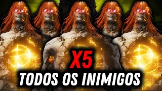 ELDEN RING COM INIMIGOS 5X! Começando o ano da PIOR forma possível... (FELIZ ANO NOVO) Parte 8