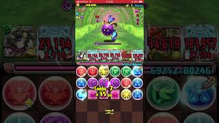 【パズドラ】イースターエッグハント！エッグ乱入　ジヴァドラで適当に😂　#パズドラ　#イベント　#条件　#クリア　#ディアラ　#かぐや姫　#フラグレム　#ジヴァドラ