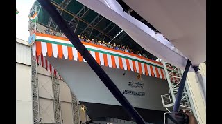 Launch of Ship Mahendragiri# Indian Navy# Mazgaon Dock#01 September 2023#Shorts