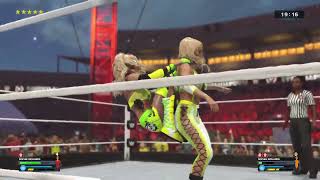 WWE 2K24 Gameplay - Sophie vs. Sophia - 30 Minutes IronWoman Match