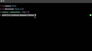 Learn Swift Programming: Print String using String Interpolation