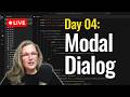 Build a Modal Dialog with HTML + JavaScript (No Frameworks) Day 04