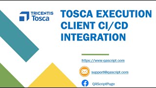 Tosca Tutorial | Lesson 153 - Tosca Execution Client | Script Based CI/CD Integration | Powershell |