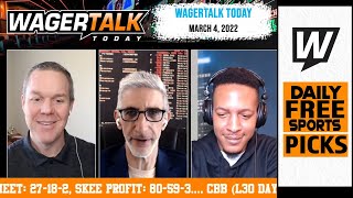Free Sports Picks | WagerTalk Today | NCAAB Conference Tournaments | NBA Prop Bets | March 4