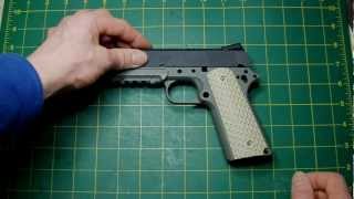 LaZouche Custom airsoft Kimber Warrior project Pt 2.