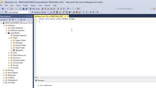 SQL Made Didily: Inserting a row into a Table in SQL