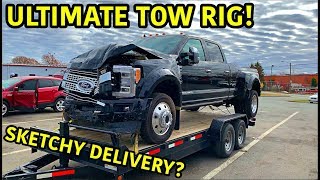 Rebuilding A Wrecked 2019 Ford F-450 Platinum