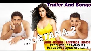 Dostana 2 Official Trailer | Dostana 2 | Katrina Kaif | John Abraham | Ritesh Deshmukh