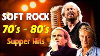 Soft Rock Ballads 70s 80s 90s Full Album 👌  Rod Stewart, Elton John, Bee Gees, Journey, Billy Joel