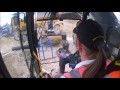 demo driving for engcon at hillhead 2016