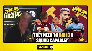 "IT MIGHT BE A BRIDGE TOO FAR!" West Ham fans discuss their chances of TOP FOUR!