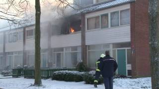 Hoogezand - Uitslaande brand verwoest slaapkamer in Hoogezand