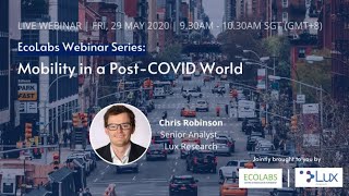 29 May 2020 | Mobility in a Post-COVID World