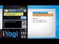 How to reply to a text message on Samsung® GALAXY S II