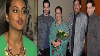 Sonakshi misses dad Shatrughan Sinha's success party - Bollywood Country Videos