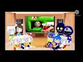 Every cameo and Cats React to Mario plays baldi's basics