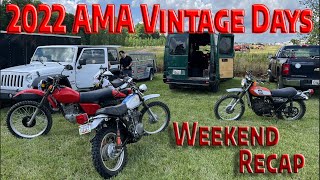 2022 AMA Vintage Days Recap and 2 new projects followed me home