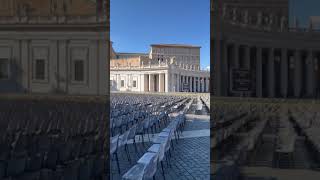 Saint Peter Square Vatican, City #virtualtour #virtualyoutuber #youtubeshorts #travel #adventure