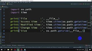 How to Retrieve file properties In Python