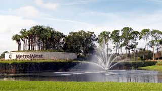 Florida Walk: Orlando's Metro West Neighborhood on a Cloudy Morning · Florida USA 4K