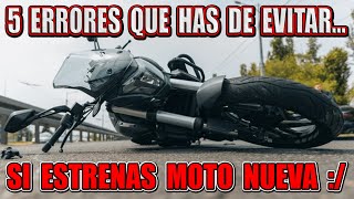 5 ERRORES QUE HAS DE EVITAR AL ESTRENAR TU MOTO NUEVA !!! ZODZ MOTOVLOG ONBOARD NEW BMW R1300GS