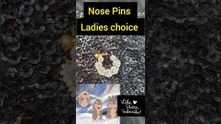 Nose Pins ladies choice 12 😍😍😵😵 #ladieschoice