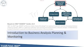 IIBA BABOK v3 - Business Analysis Planning & Monitoring | IIBA CBAP CCBA ECBA Certification Training