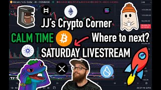 JJ's Crypto Corner - Saturday Livestream - Altseason is almost here! What is Bitcoins next move?