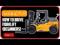 How to Drive A Forklift / Hindi/Urdu Tutorial for Beginners #forklift