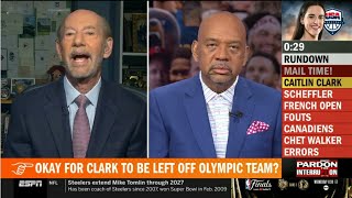 Pardon the Interruption | Wilbon on if it was a good decision to leave Caitlin Clark off Team USA