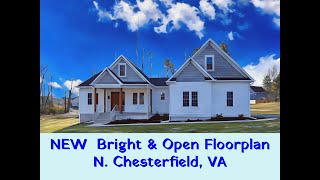 New Construction N. Chesterfield, VA  4 BDRM Home for Sale +$699K+