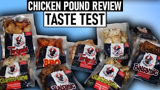 The Chicken Pound Meal Company Taste Test \u0026 Review | All 7 Flavors