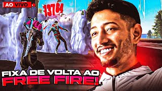 💥ATUALIZAÇÃO? VEM ACOMPANHAR NA VOLTA DO REI 💥FREE FIRE - AO VIVO 💥