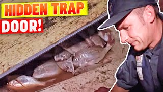 Officers Discover Secret Door Filled With ILLEGAL Fish!