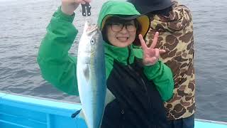 三陸釜石釣り船豊海丸常連客雨天決行しました