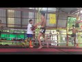 muay thai training at rachanon ค่ายมวยราชานนท์