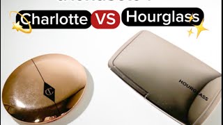 ต่างกันยังไง? แป้ง Charlotte Tillbury VS แป้ง Hourglass