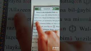 Surah Al Baqarah Quran transliteration