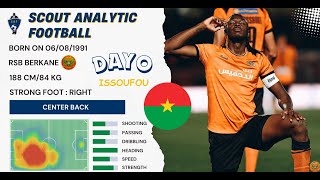 ISSOUFOU DAYO ( 2023 / 2024 ) ( CENTER BACK - RSB MOROCCO )