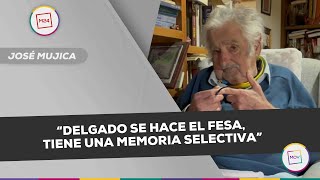 “Delgado se hace el fesa, tiene una memoria selectiva” | José Mujica en #M24